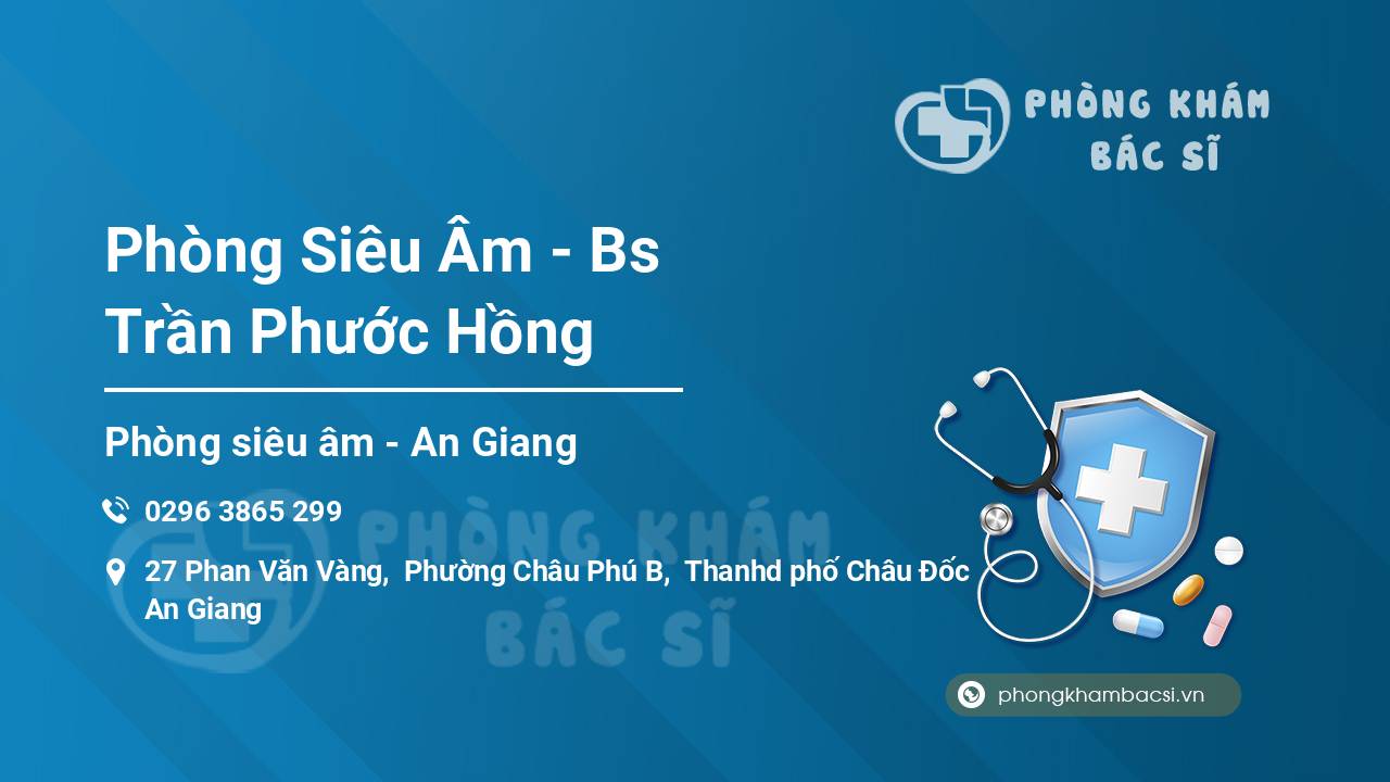 Phòng Siêu Âm - Bs Trần Phước Hồng