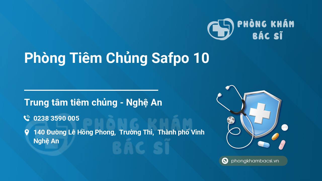 Phòng Tiêm Chủng Safpo 10