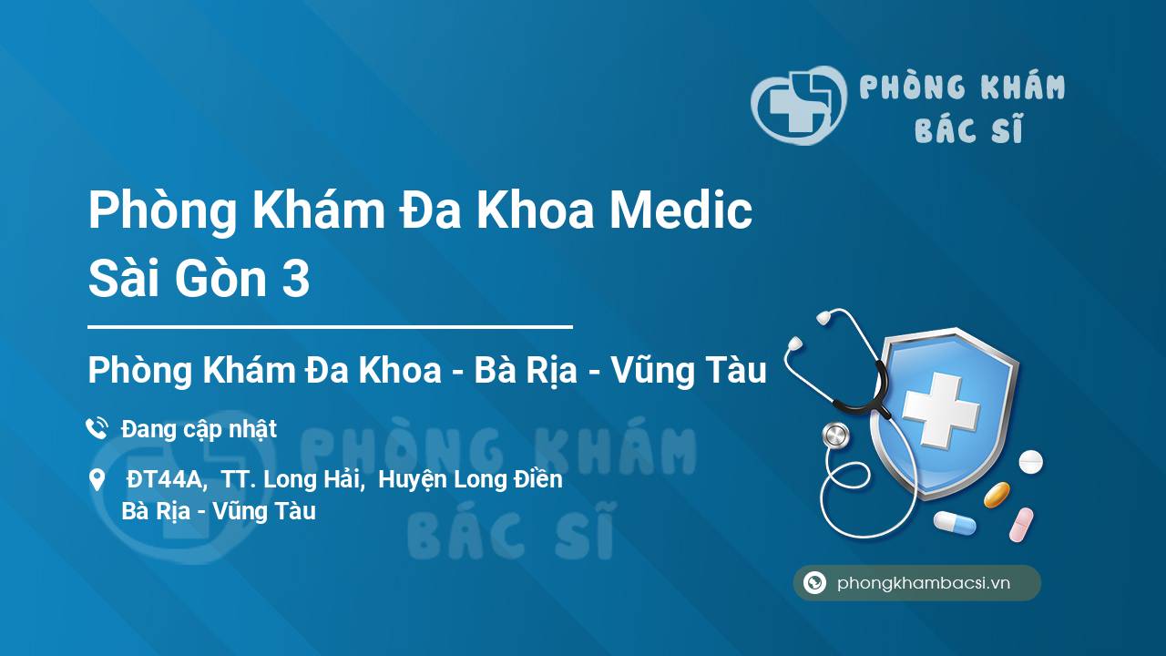 Phòng Khám Đa Khoa Medic Sài Gòn 3