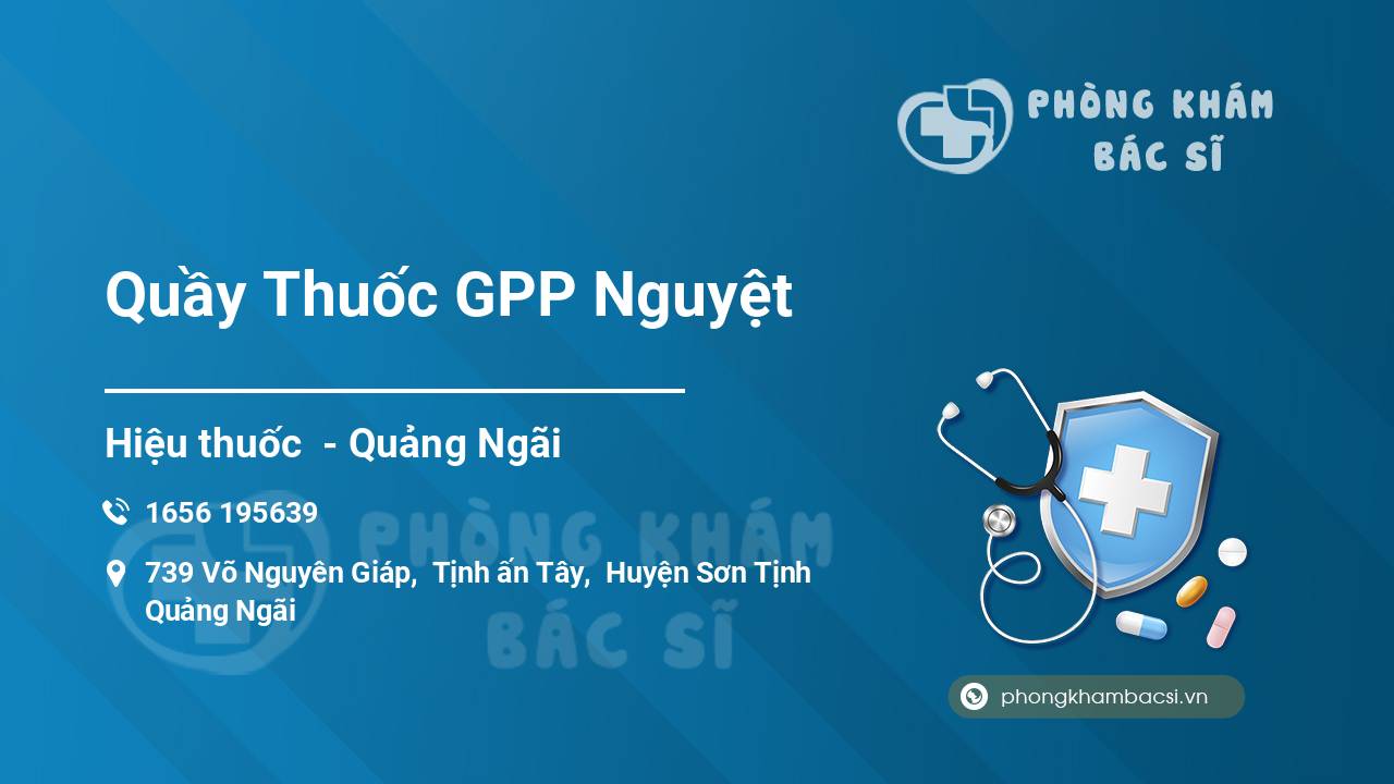 Quầy Thuốc GPP Nguyệt