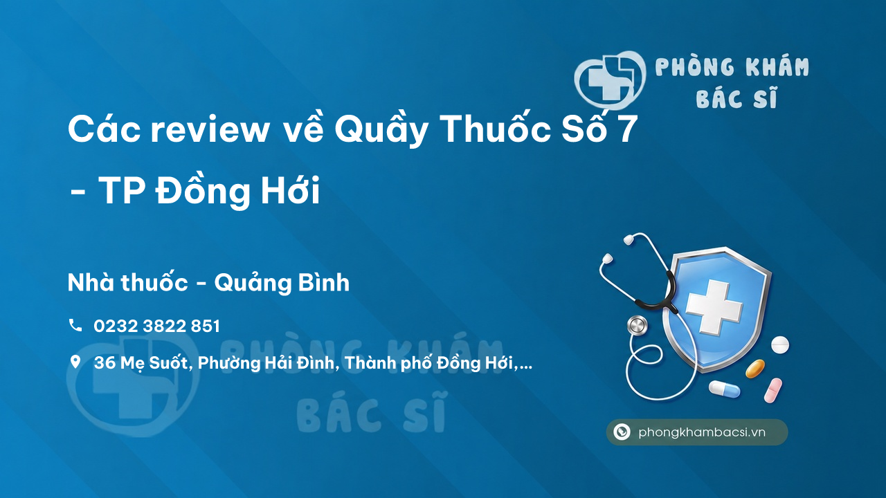 Quay Thuoc So 7 Tp Dong Hoi