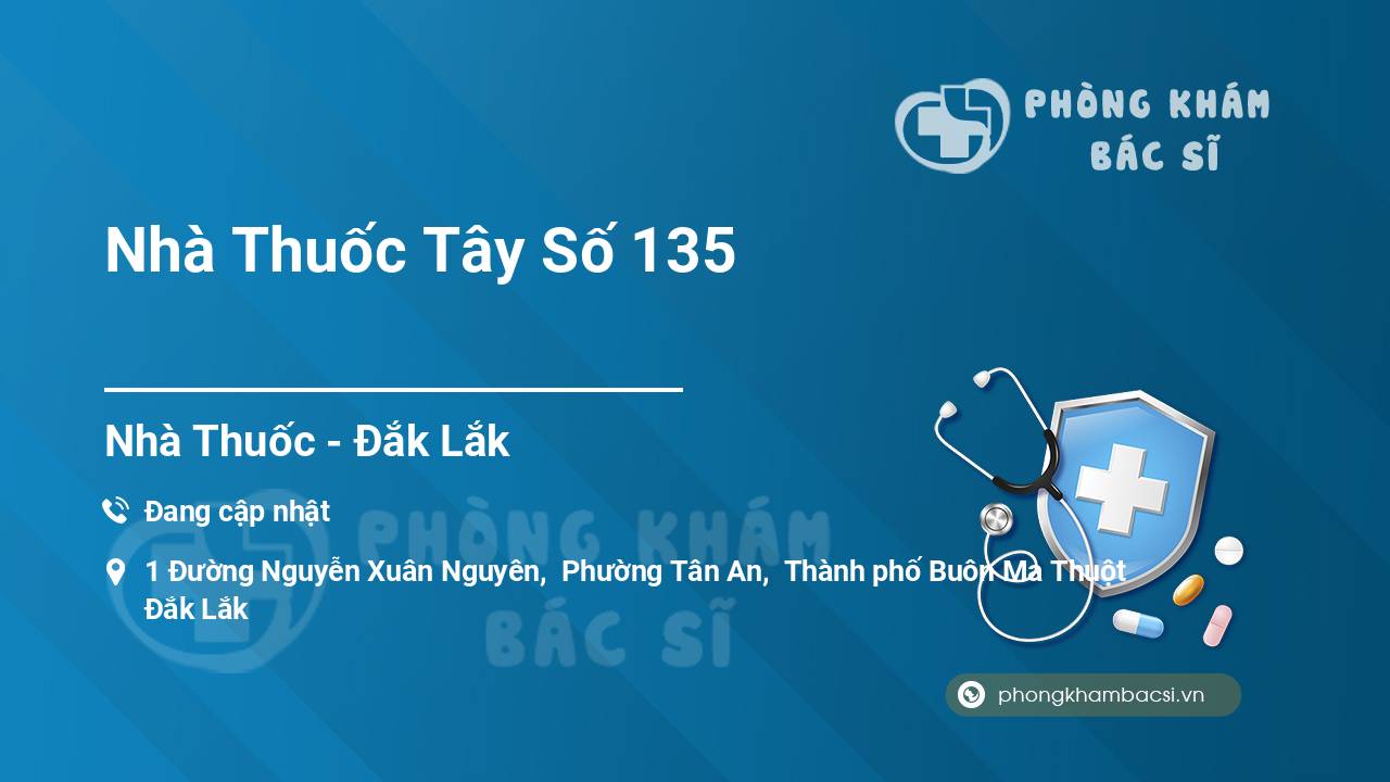 Nhà Thuốc Tây Số 135