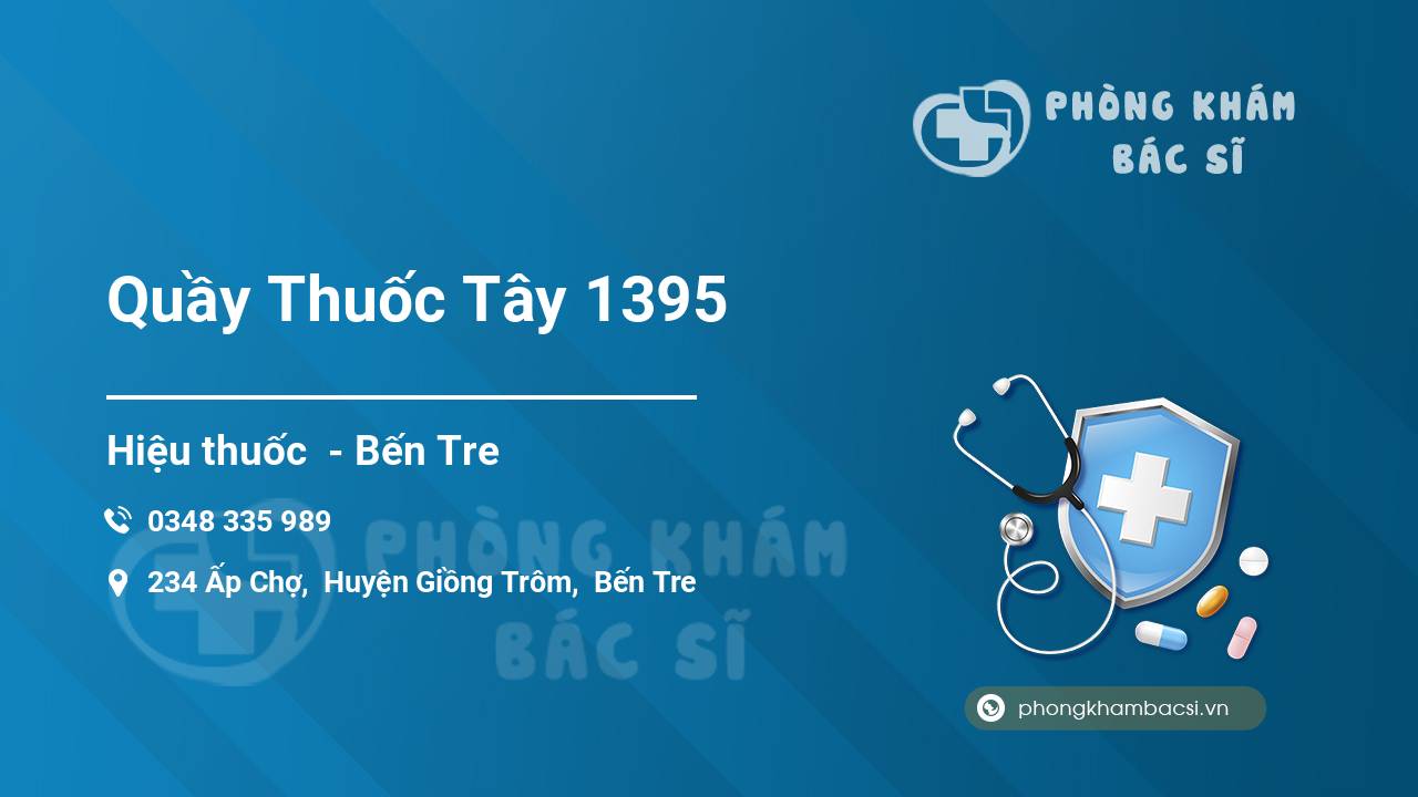 Quầy Thuốc Tây 1395