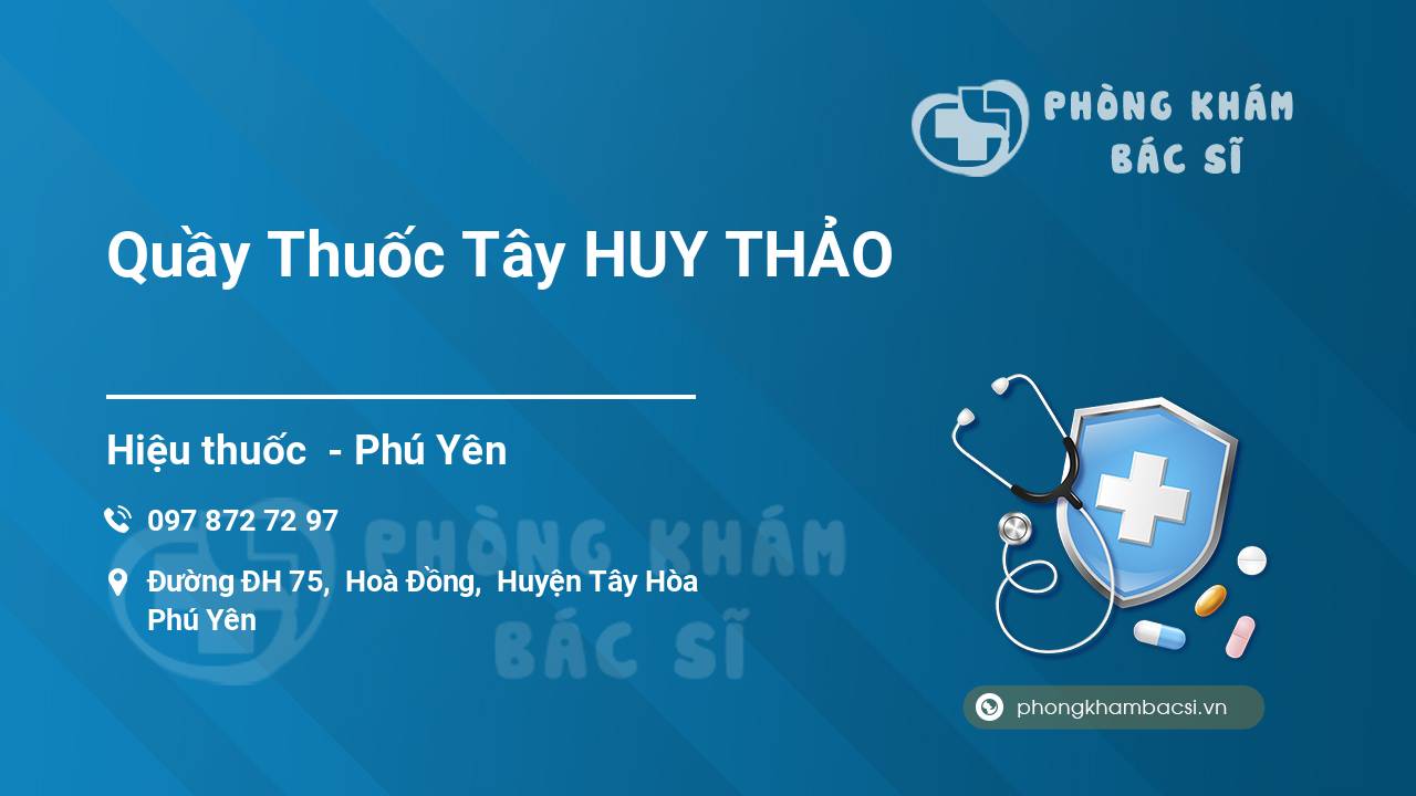Quầy Thuốc Tây HUY THẢO