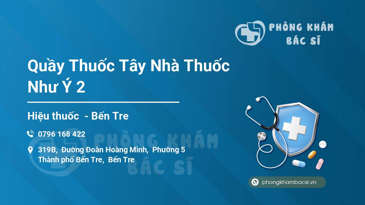 Quầy Thuốc Tây Nhà Thuốc Như Ý 2