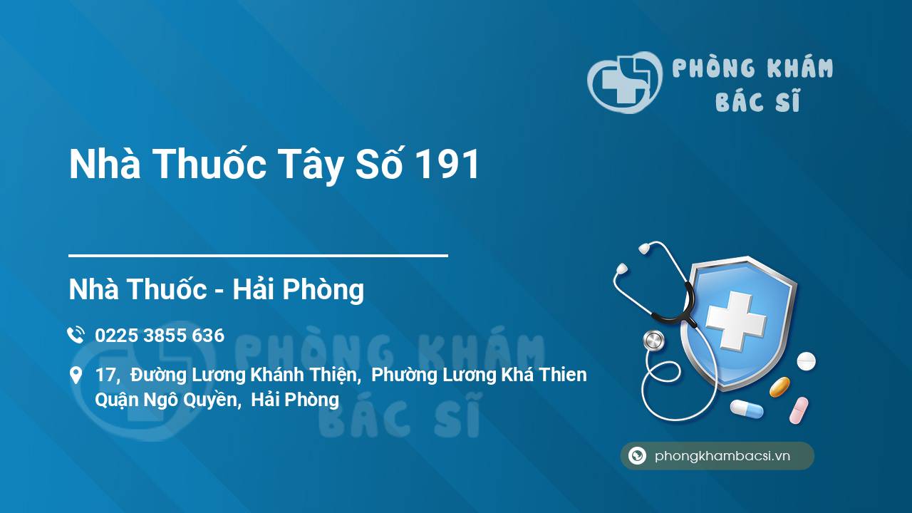 Nhà Thuốc Tây Số 191