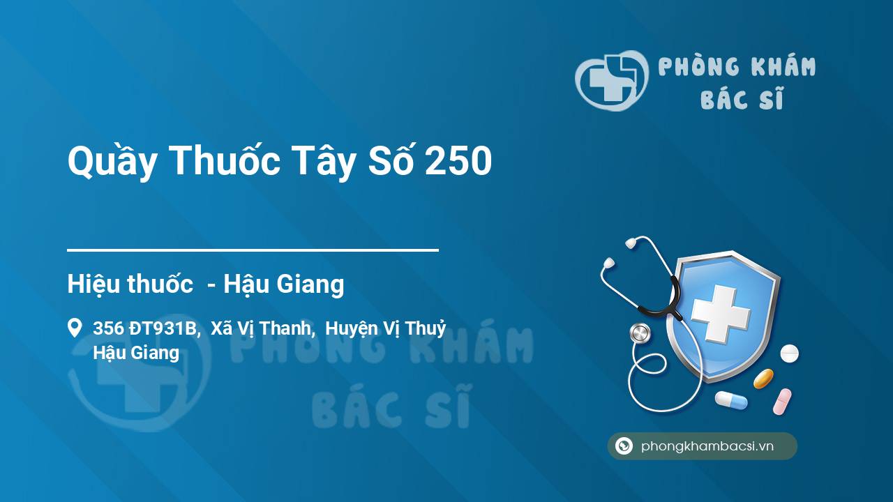 Quầy Thuốc Tây Số 250