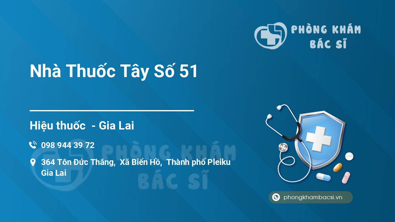 Nhà Thuốc Tây Số 51