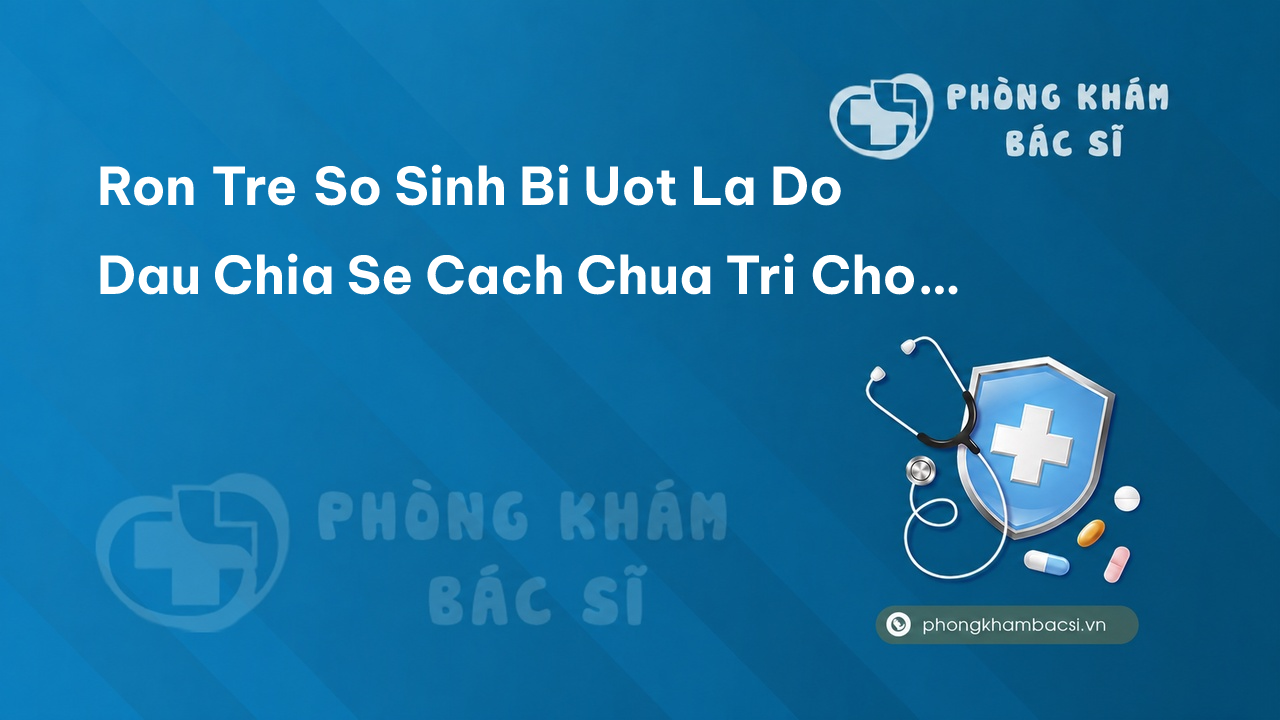 Ron Tre So Sinh Bi Uot La Do Dau Chia Se Cach Chua Tri Cho Me