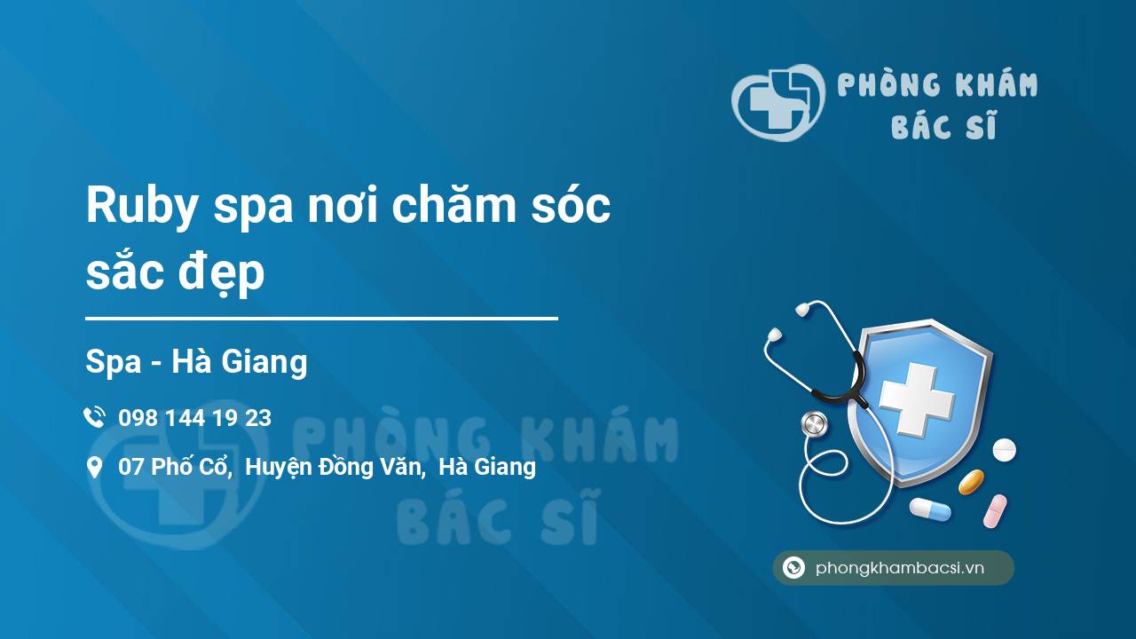 Ruby spa nơi chăm sóc sắc đẹp