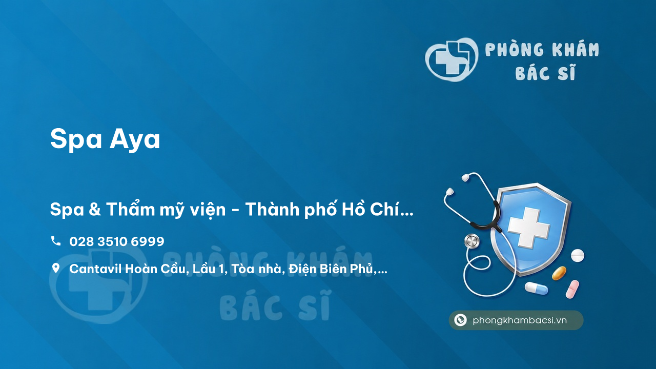 Review Spa Aya, Bình Thạnh, Hồ Chí Minh có uy tín không?