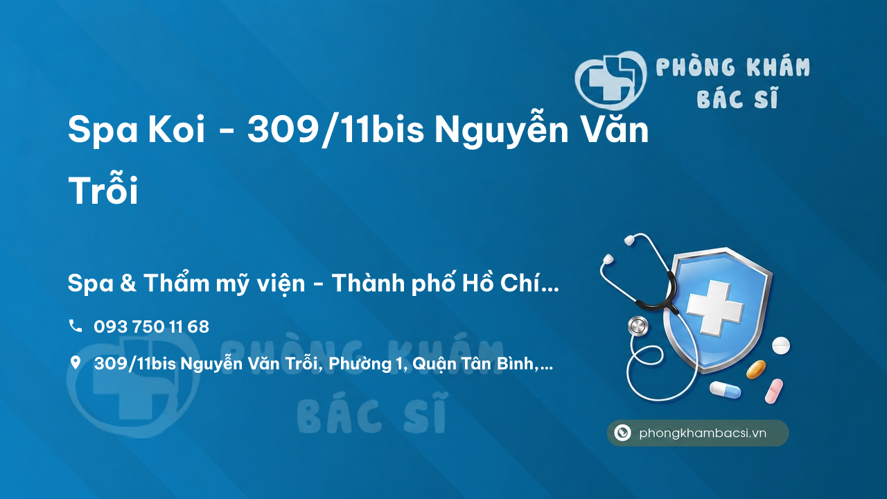 Spa Koi - 309/11bis Nguyễn Văn Trỗi, Phường 1, Quận Tân Bình