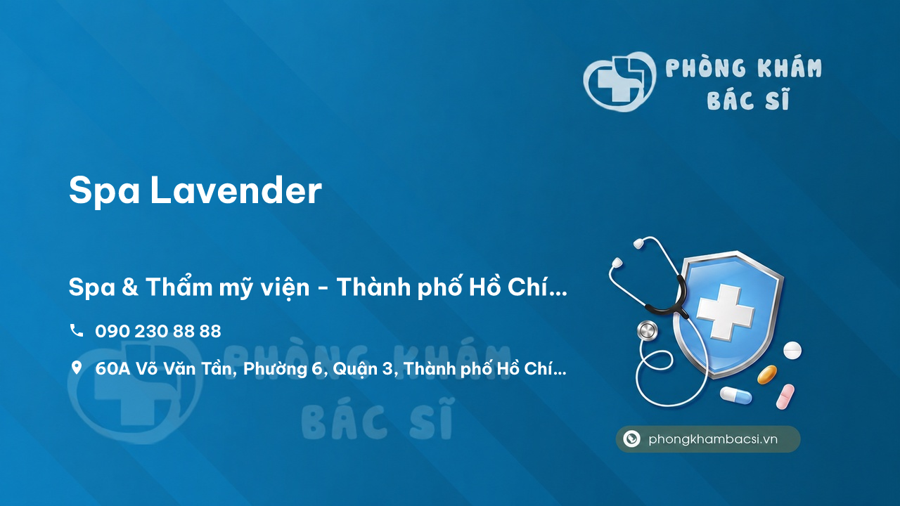 Review những điều cần biết về Spa Lavender, Quận 3, Hồ Chí Minh