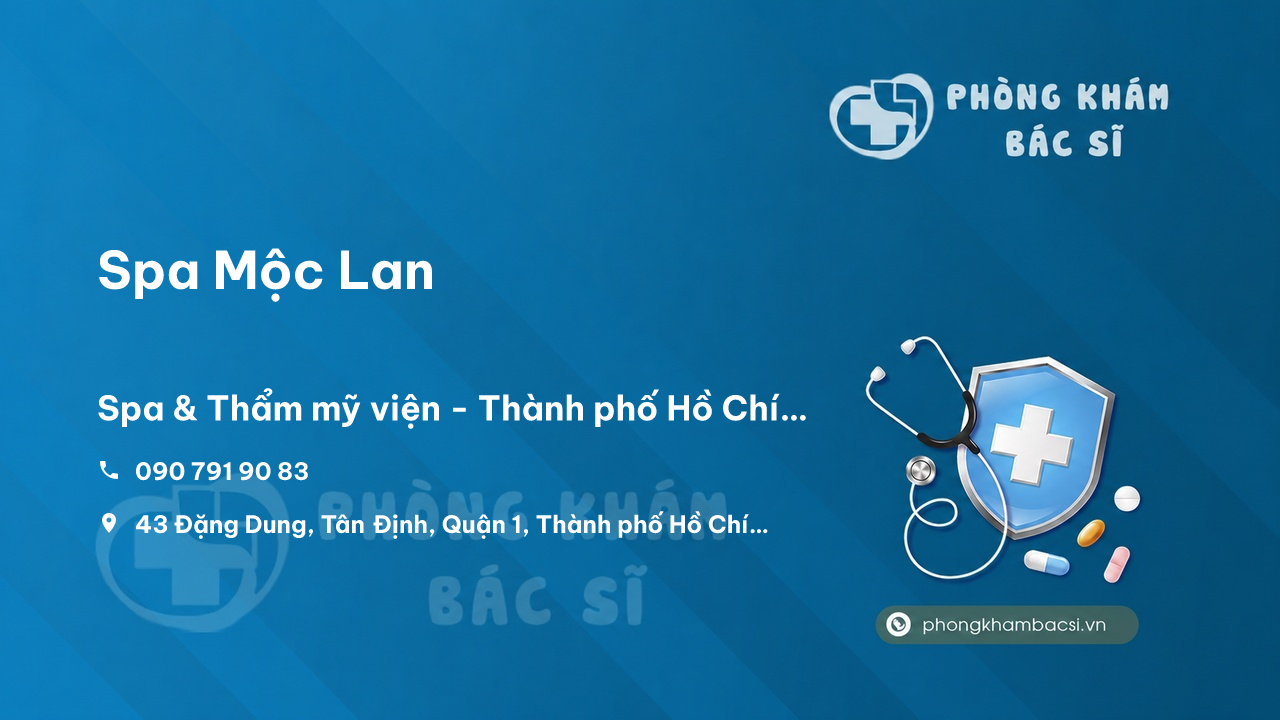 Chất lượng Spa Mộc Lan, Quận 1, Hồ Chí Minh tốt không?