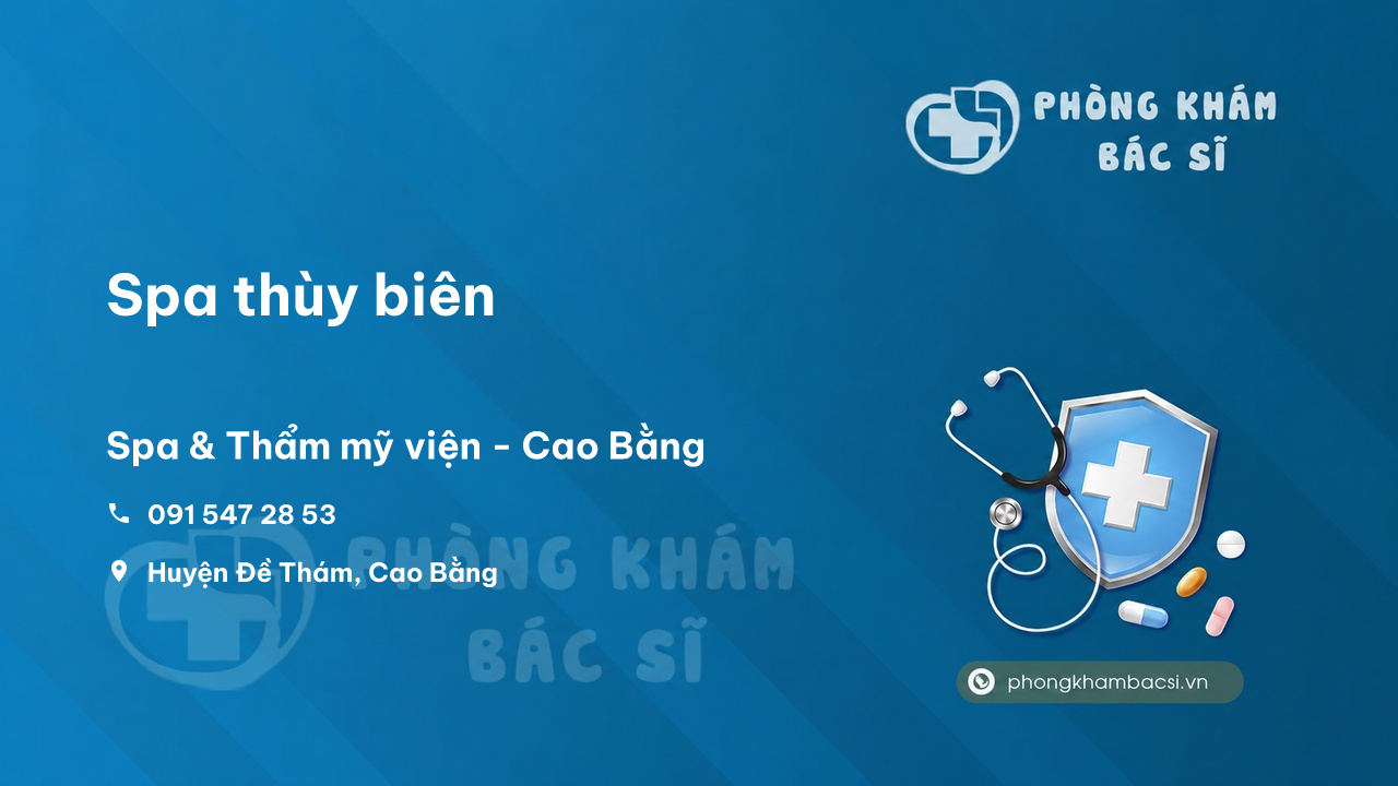 Review những điều cần biết về Spa thùy biên, Cao Bằng
