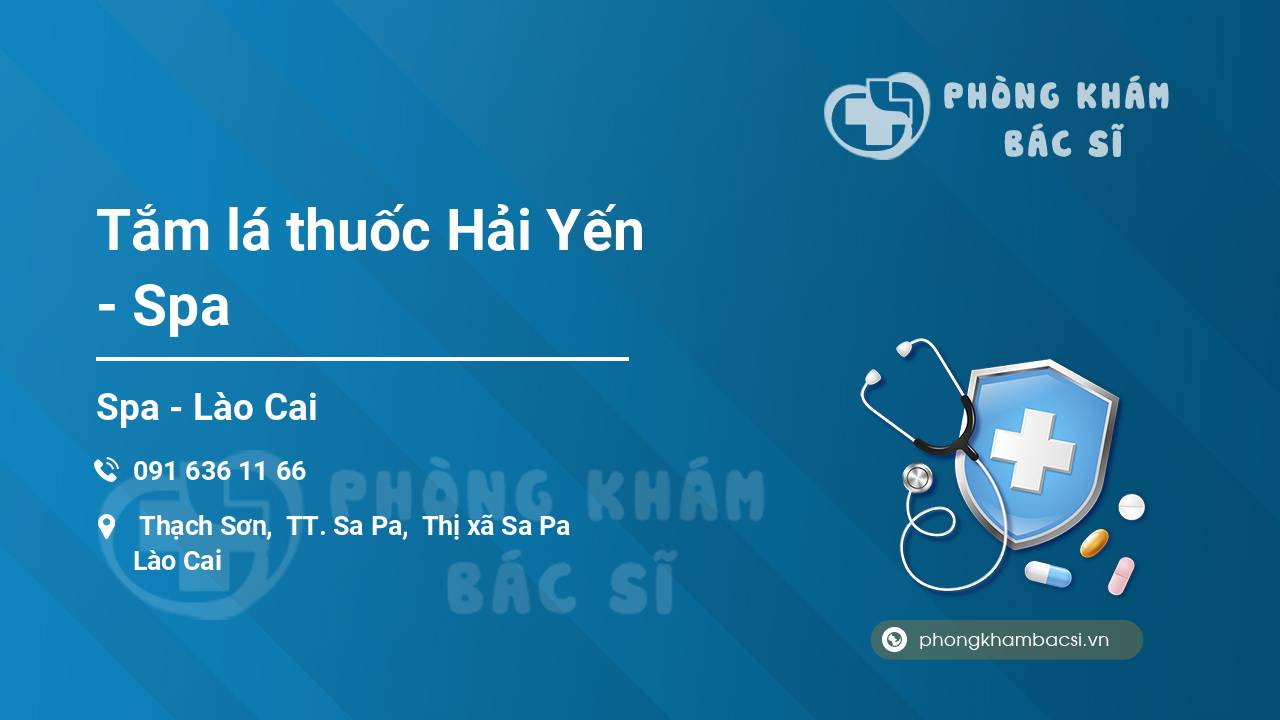 Tắm lá thuốc Hải Yến - Spa