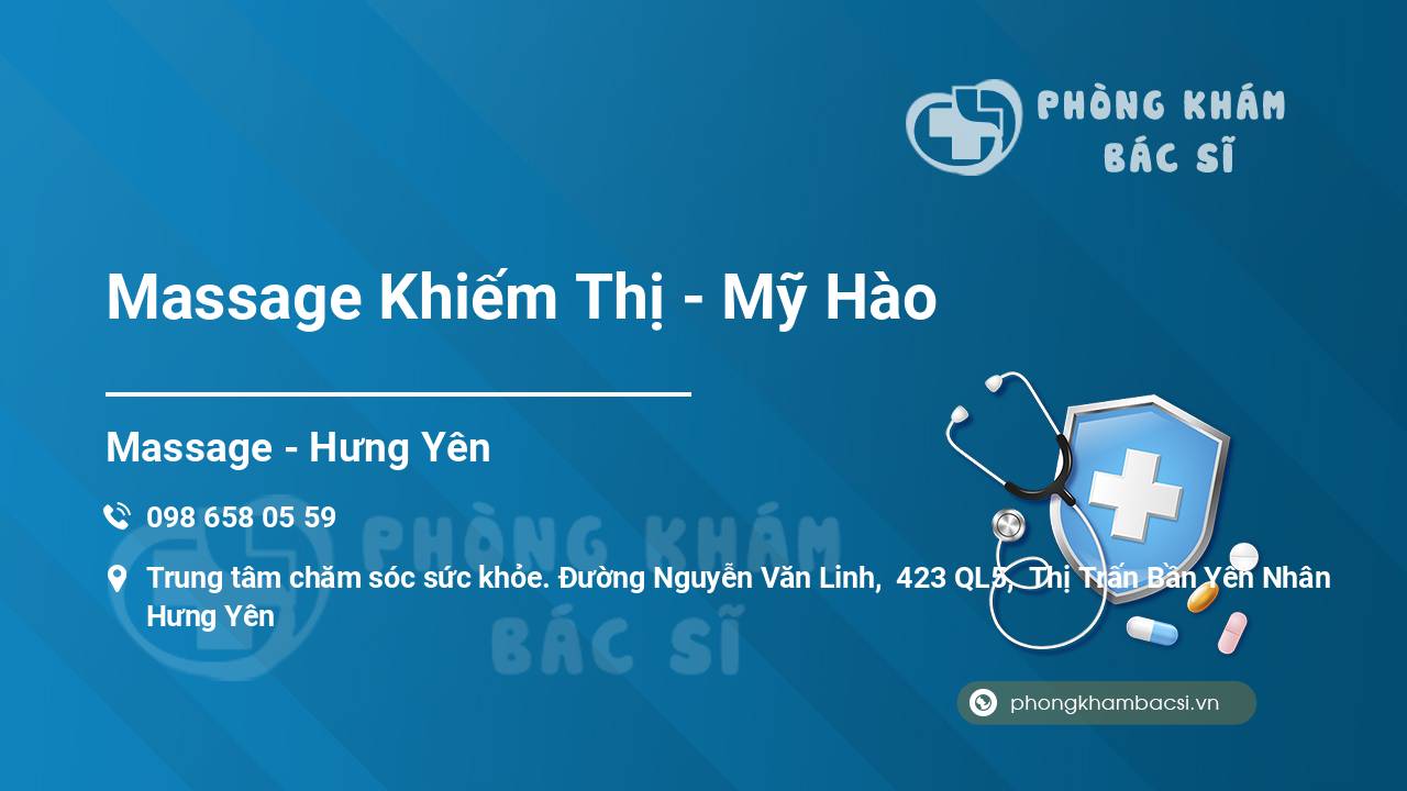 Massage Khiếm Thị - Mỹ Hào