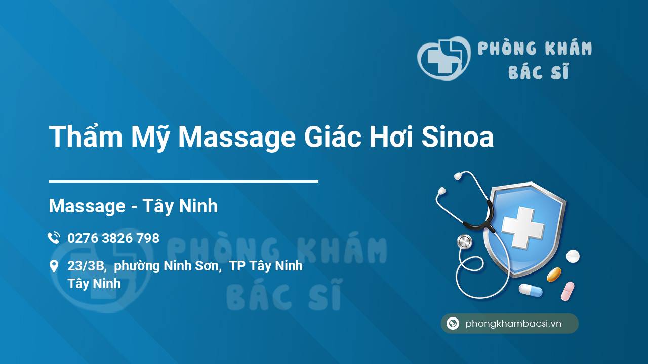Thẩm Mỹ Massage Giác Hơi Sinoa
