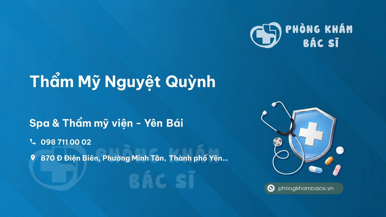 Review các dịch vụ tại Thẩm Mỹ Nguyệt Quỳnh, Thành phố Yên Bái