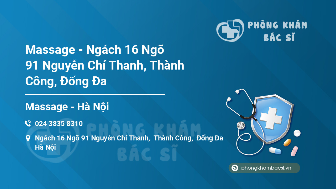 Massage - Ngách 16 Ngõ 91 Nguyễn Chí Thanh, Thành Công, Đống Đa