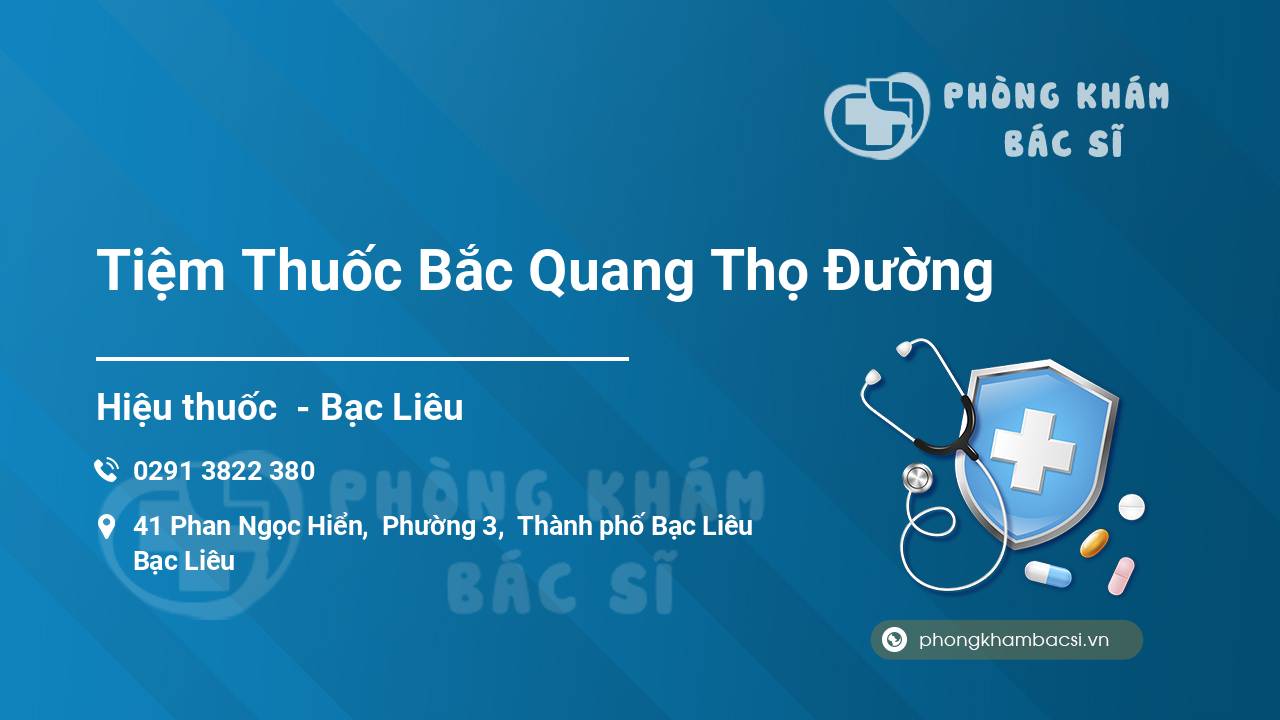 Tiệm Thuốc Bắc Quang Thọ Đường