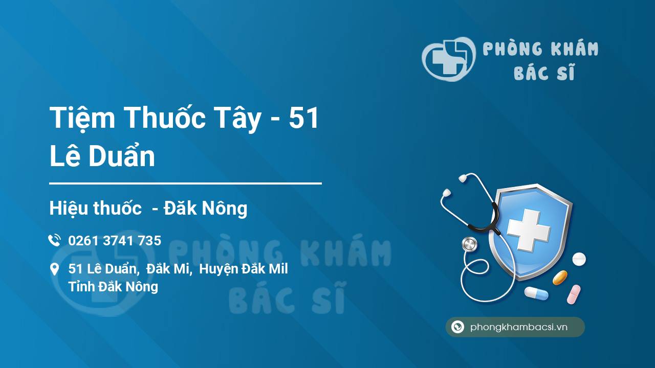 Tiệm Thuốc Tây - 51 Lê Duẩn
