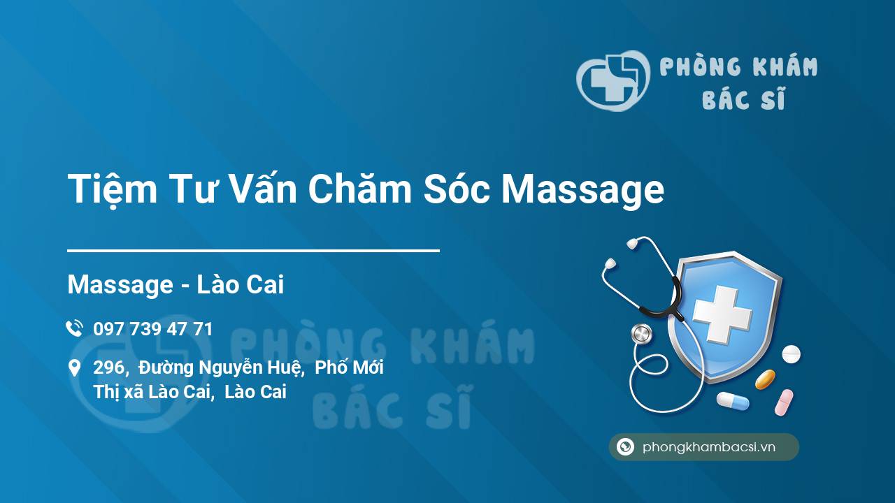 Tiệm Tư Vấn Chăm Sóc Massage