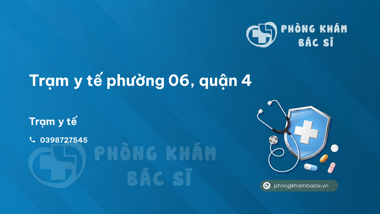 Tram Y Te Phuong 06 Quan 4