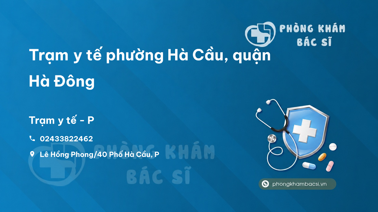 Tram Y Te Phuong Ha Cau Quan Ha Dong