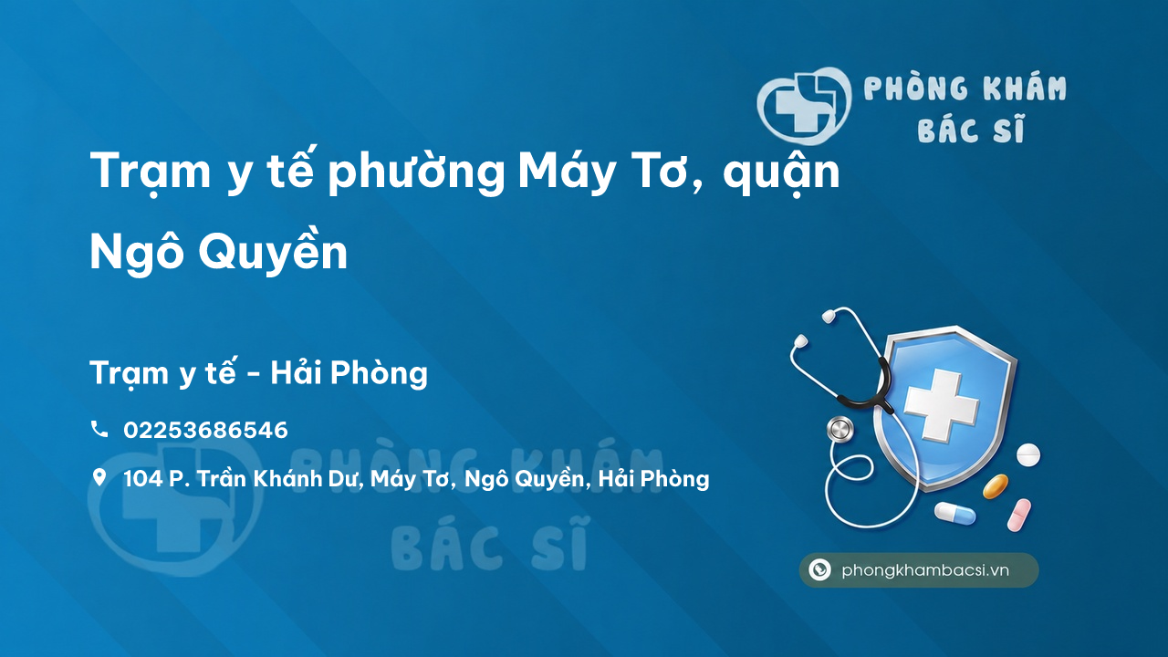 Trạm y tế phường Máy Tơ, quận Ngô Quyền số điện thoại và đánh giá
