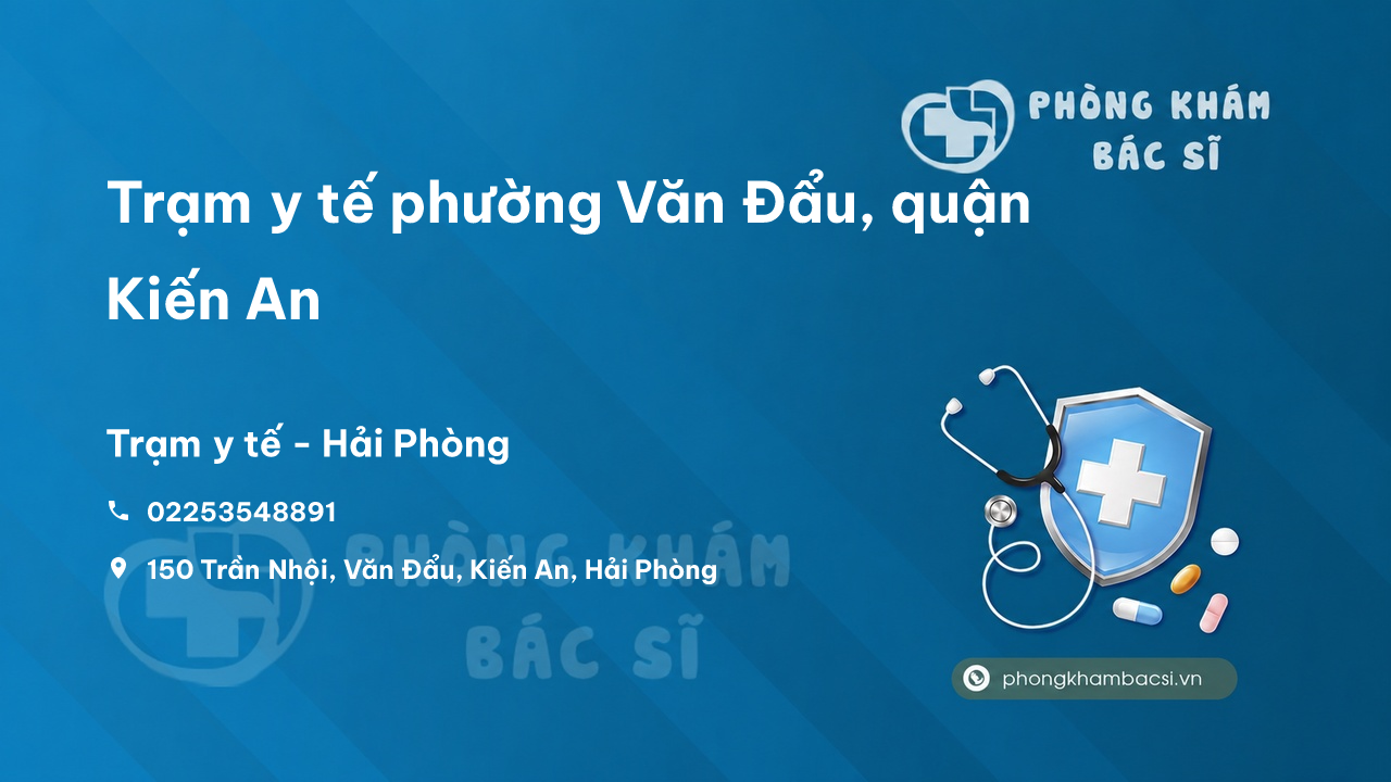 Trạm y tế phường Văn Đẩu, quận Kiến An số điện thoại và đánh giá