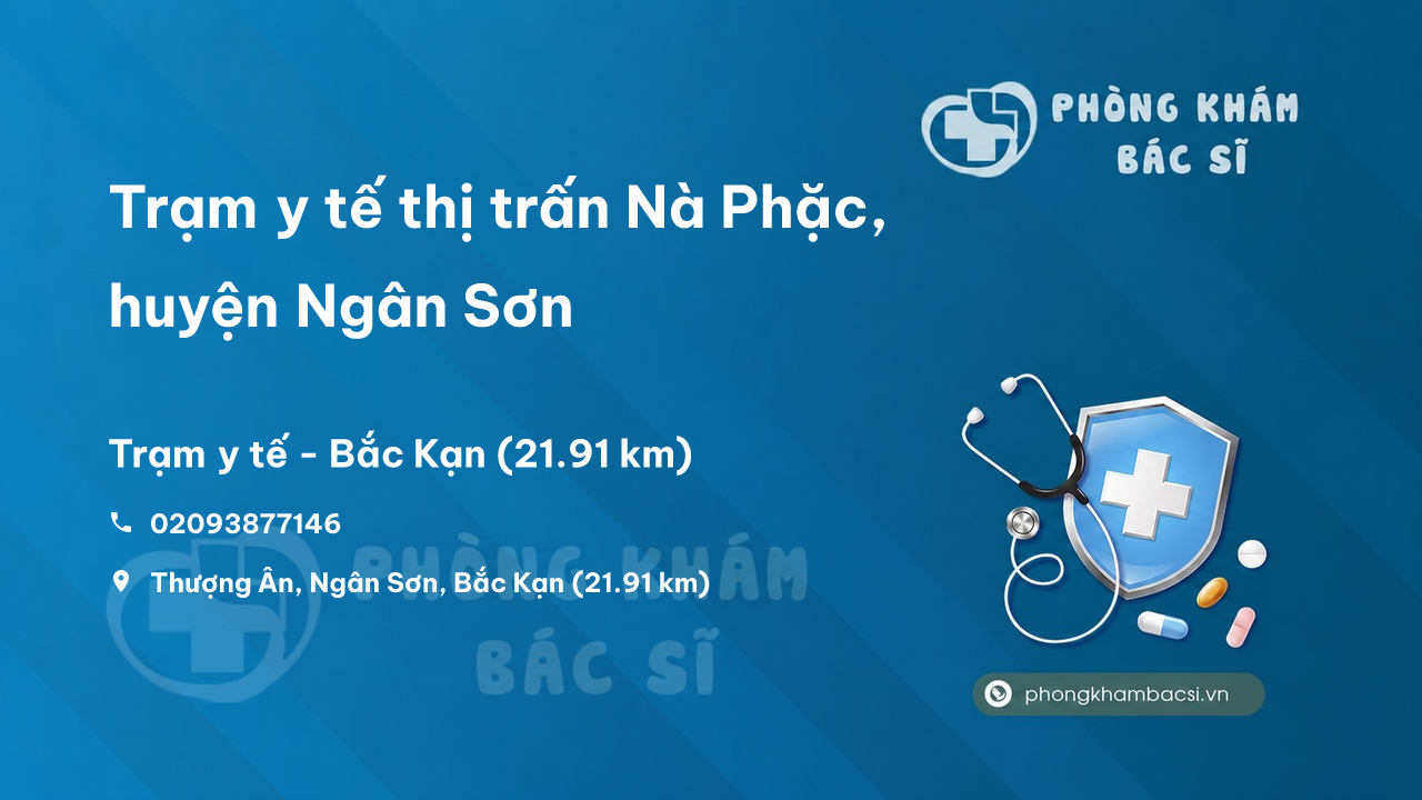 Trạm y tế thị trấn Nà Phặc, huyện Ngân Sơn số điện thoại và đánh giá