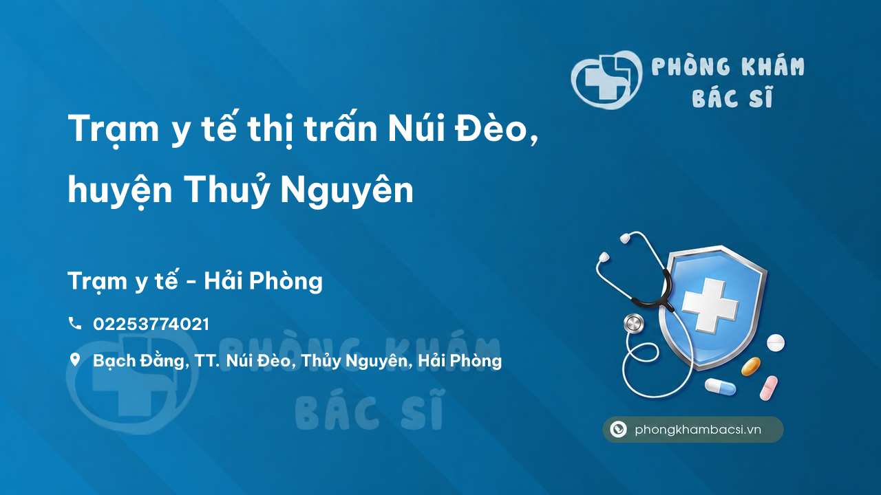 Trạm y tế thị trấn Núi Đèo, huyện Thuỷ Nguyên số điện thoại và đánh giá