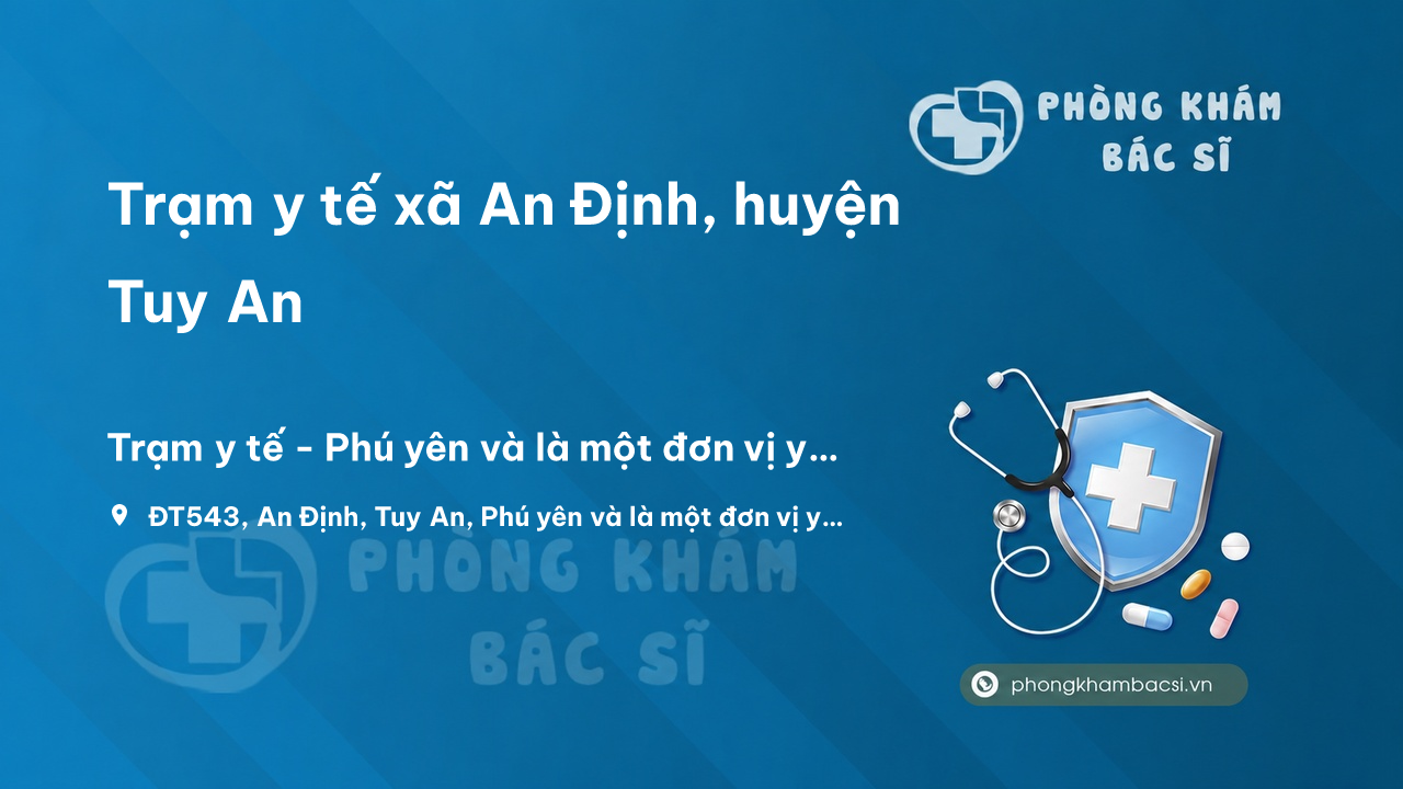Tram Y Te Xa An Dinh Huyen Tuy An