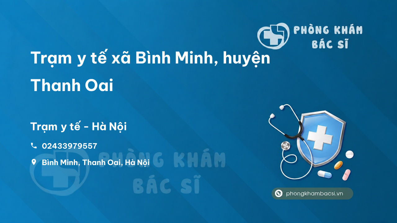 Trạm y tế xã Bình Minh, huyện Thanh Oai số điện thoại và đánh giá