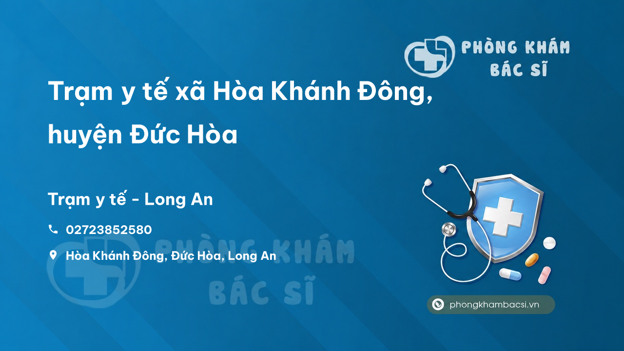 Tram Y Te Xa Hoa Khanh Dong Huyen Duc Hoa