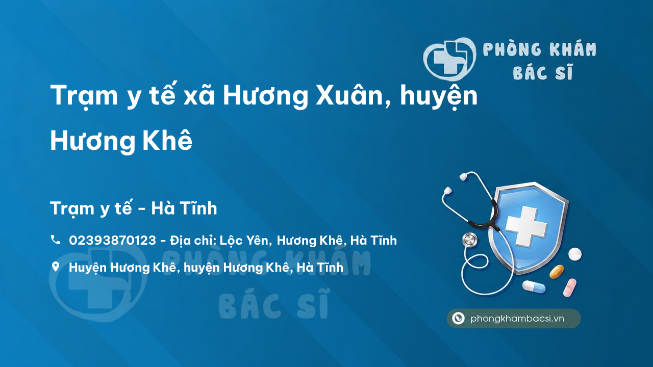 Trạm y tế xã Hương Xuân, huyện Hương Khê số điện thoại và đánh giá