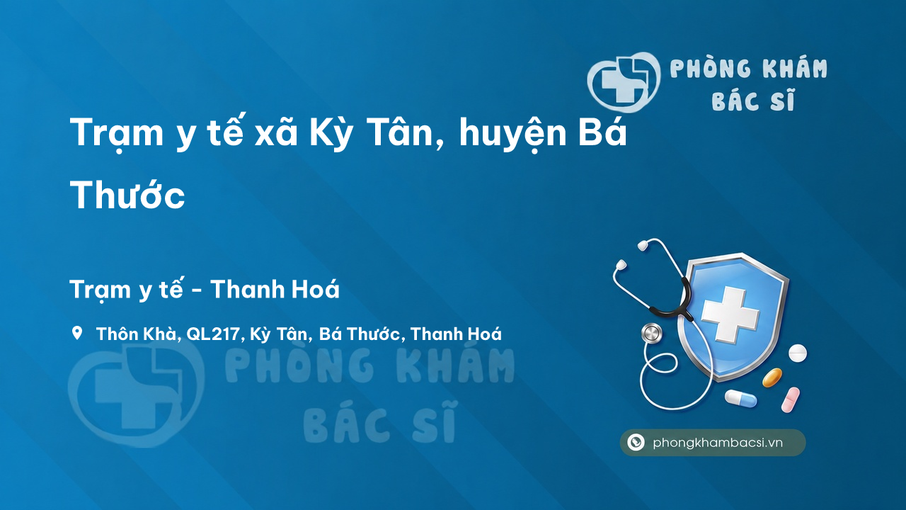 Trạm y tế xã Kỳ Tân, huyện Bá Thước số điện thoại và đánh giá