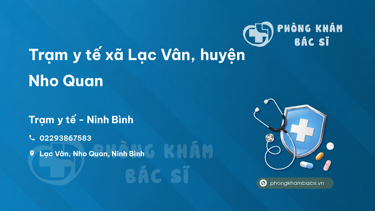 Trạm y tế xã Lạc Vân, huyện Nho Quan số điện thoại và đánh giá