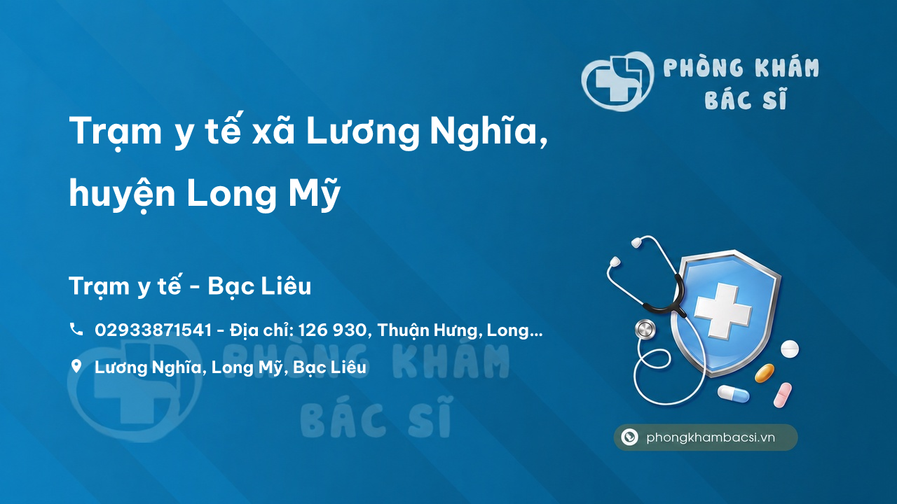 Trạm y tế xã Lương Nghĩa, huyện Long Mỹ số điện thoại và đánh giá