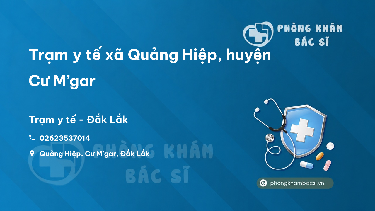 Tram Y Te Xa Quang Hiep Huyen Cu M Gar