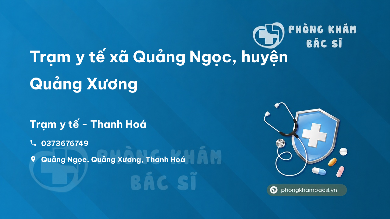 Trạm y tế xã Quảng Ngọc, huyện Quảng Xương số điện thoại và đánh giá