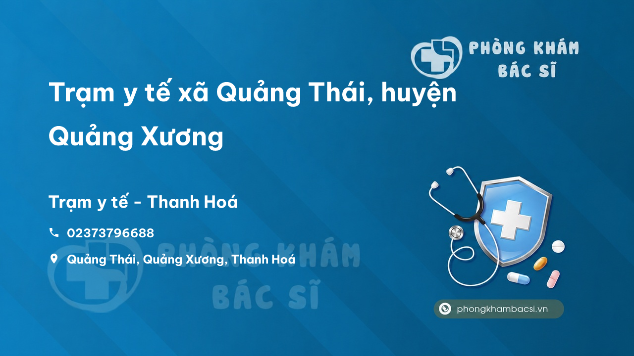 Trạm y tế xã Quảng Thái, huyện Quảng Xương số điện thoại và đánh giá