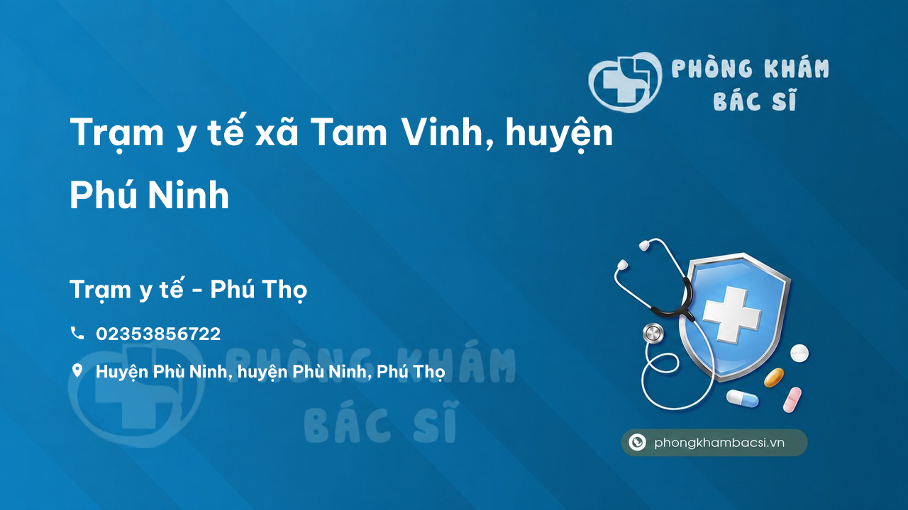 Trạm y tế xã Tam Vinh, huyện Phú Ninh số điện thoại và đánh giá