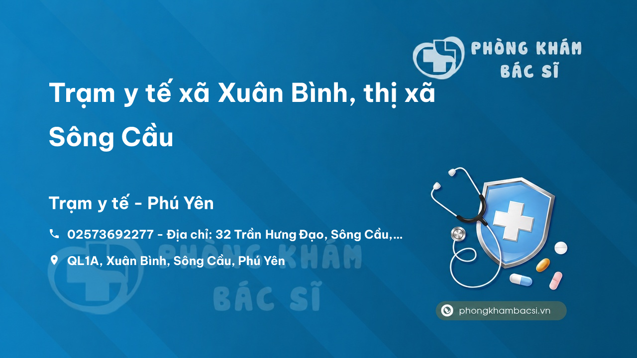 Trạm y tế xã Xuân Bình, thị xã Sông Cầu số điện thoại và đánh giá