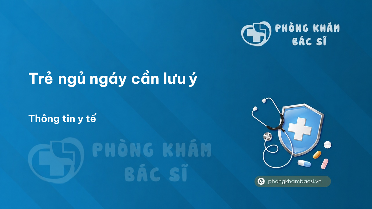 Trẻ ngủ ngáy cần lưu ý