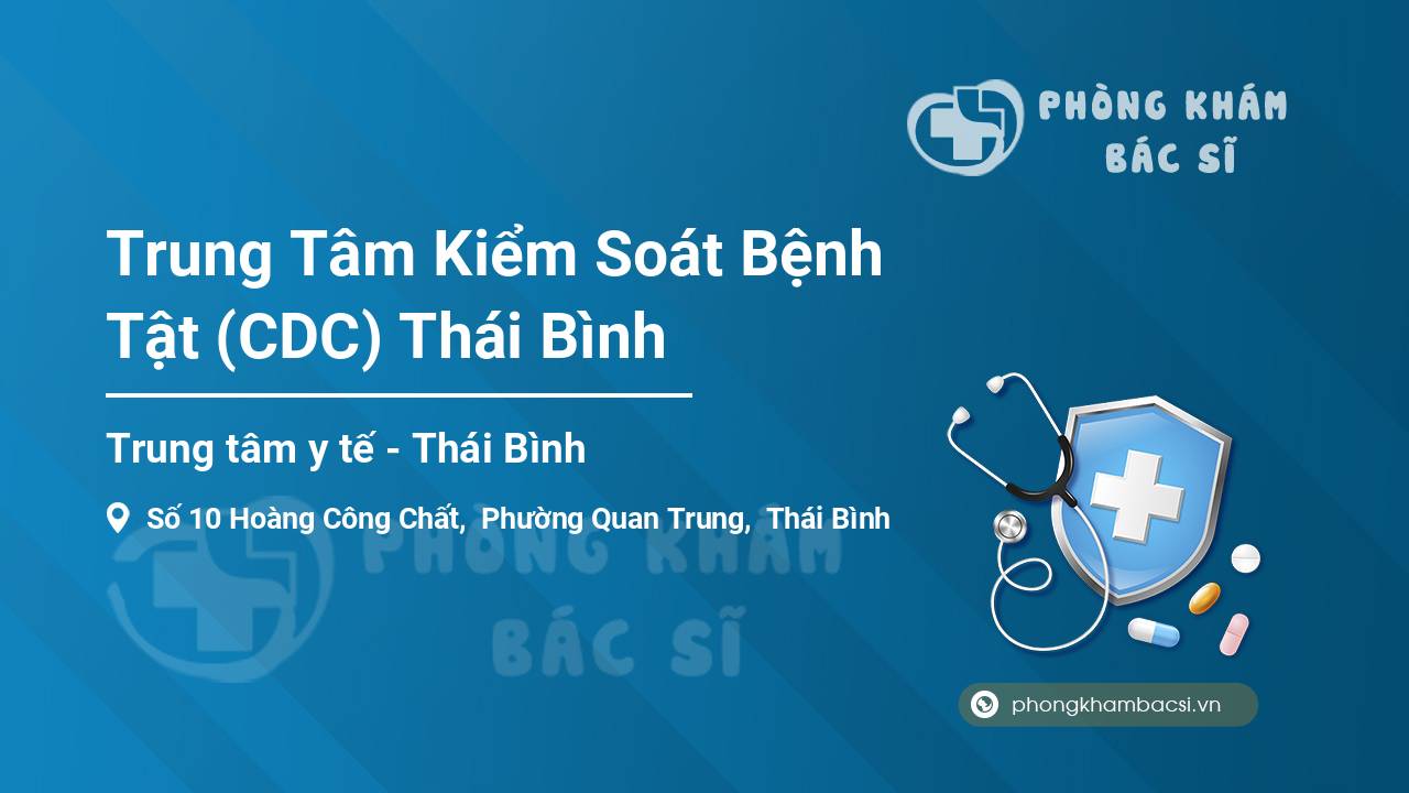 Trung Tâm Kiểm Soát Bệnh Tật (CDC) Thái Bình
