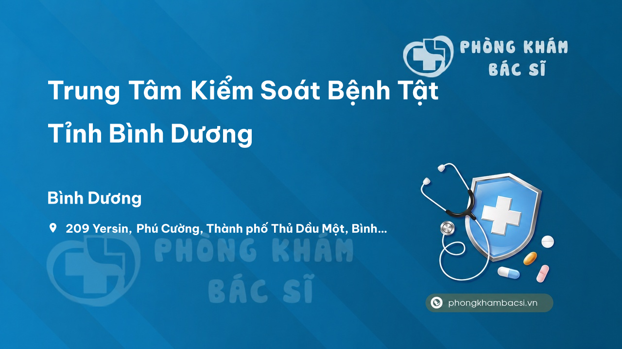 Trung Tâm Kiểm Soát Bệnh Tật Tỉnh Bình Dương, Bình Dương