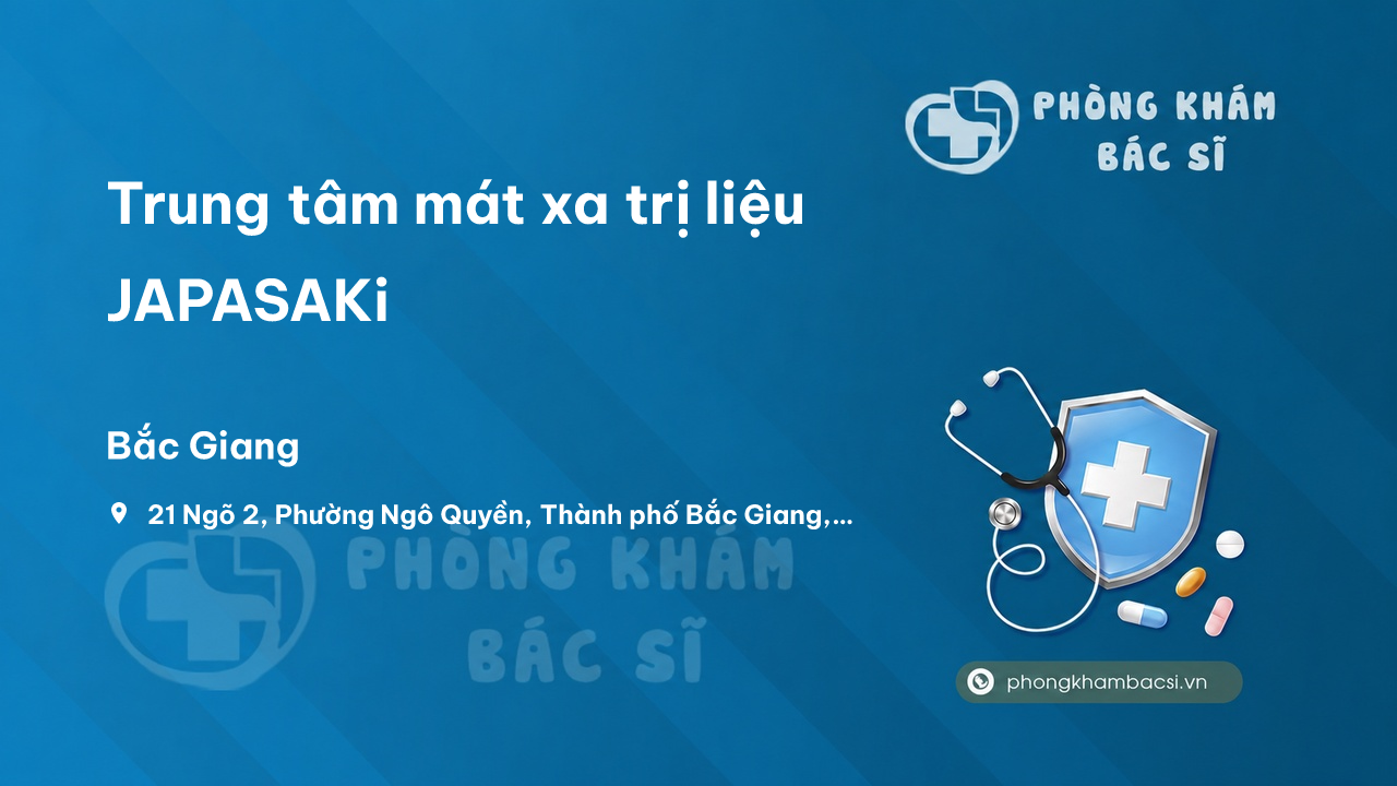 Trung tâm mát xa trị liệu JAPASAKi