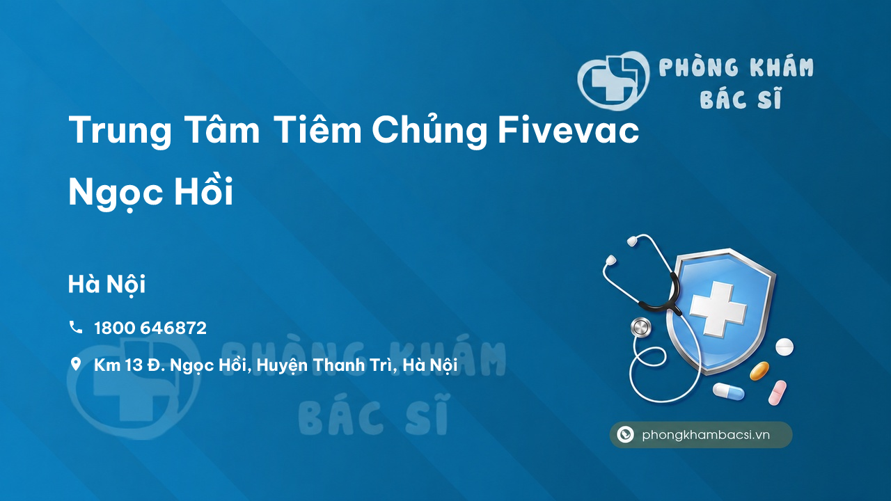 Điểm Tiêm Chủng - Bệnh Viện Đa Khoa Hà Đông